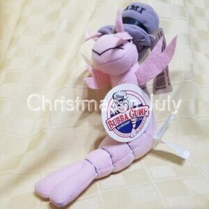Vintage Advertising Fiesta Miami Bubba Gump Shrimp Plush Bean Bag Toy 11.5"